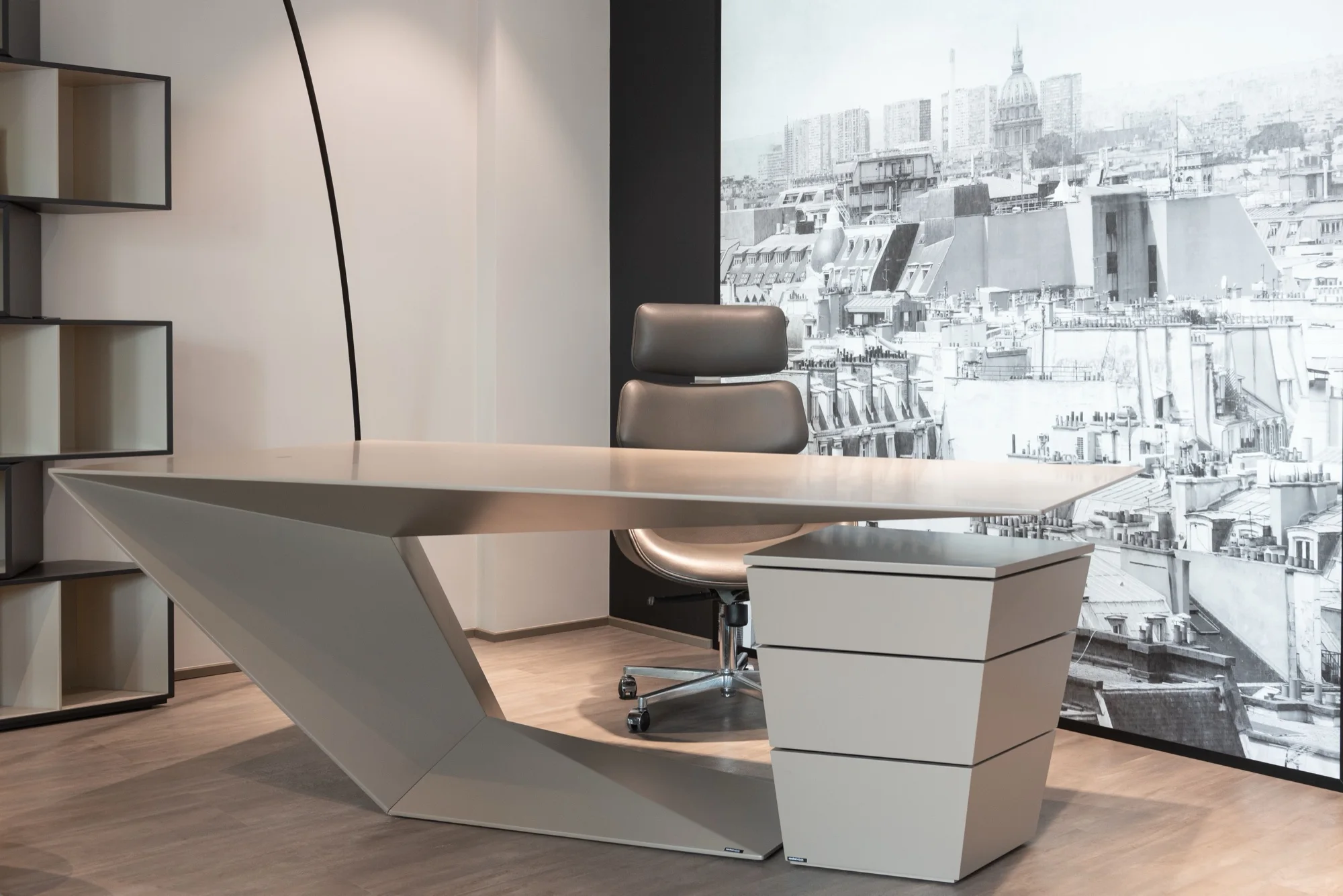 Representative modern commercial office interior